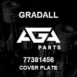 77381456 Gradall COVER PLATE | AGA Parts