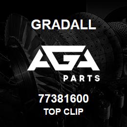 77381600 Gradall TOP CLIP | AGA Parts