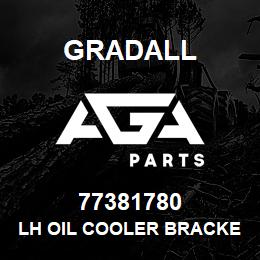 77381780 Gradall LH OIL COOLER BRACKET | AGA Parts