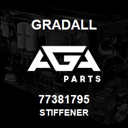 77381795 Gradall STIFFENER | AGA Parts