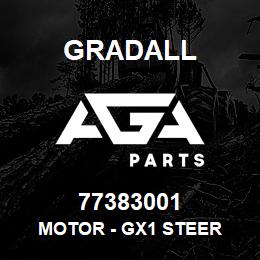 77383001 Gradall MOTOR - GX1 STEER | AGA Parts