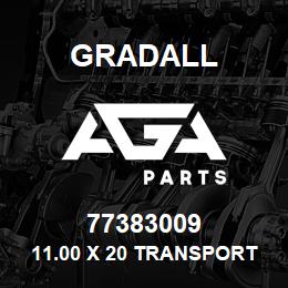 77383009 Gradall 11.00 X 20 TRANSPORT 1 14 PLY | AGA Parts