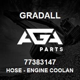 77383147 Gradall HOSE - ENGINE COOLANT-FLEX | AGA Parts