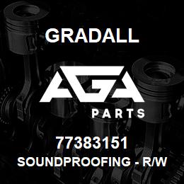 77383151 Gradall SOUNDPROOFING - R/W 3321 | AGA Parts