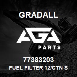 77383203 Gradall FUEL FILTER 12/CTN SECONDARY | AGA Parts