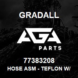 77383208 Gradall HOSE ASM - TEFLON W/SS BRD | AGA Parts