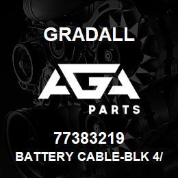 77383219 Gradall BATTERY CABLE-BLK 4/0 | AGA Parts