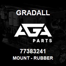 77383241 Gradall MOUNT - RUBBER | AGA Parts