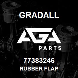 77383246 Gradall RUBBER FLAP | AGA Parts