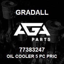 77383247 Gradall OIL COOLER 5 PC PRICE BREAK | AGA Parts