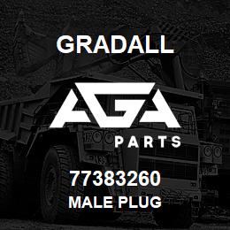 77383260 Gradall MALE PLUG | AGA Parts