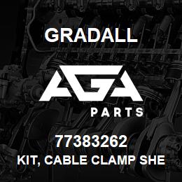 77383262 Gradall KIT, CABLE CLAMP SHELL, SIZE | AGA Parts