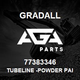 77383346 Gradall TUBELINE -POWDER PAINT,BAG | AGA Parts