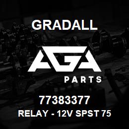 77383377 Gradall RELAY - 12V SPST 75 AMP | AGA Parts