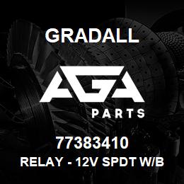 77383410 Gradall RELAY - 12V SPDT W/BRKT | AGA Parts