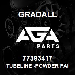 77383417 Gradall TUBELINE -POWDER PAINT,BAG | AGA Parts