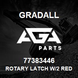 77383446 Gradall ROTARY LATCH W/2 RED CLIPS | AGA Parts