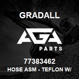 77383462 Gradall HOSE ASM - TEFLON W/SS BRD | AGA Parts