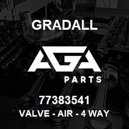 77383541 Gradall VALVE - AIR - 4 WAY | AGA Parts