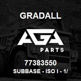 77383550 Gradall SUBBASE - ISO I - 1/4 NPT | AGA Parts