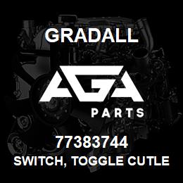 77383744 Gradall SWITCH, TOGGLE CUTLER HAMMER | AGA Parts