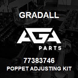 77383746 Gradall POPPET ADJUSTING KIT | AGA Parts