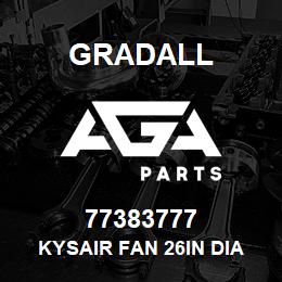 77383777 Gradall KYSAIR FAN 26IN DIA 1.002 | AGA Parts