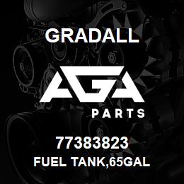 77383823 Gradall FUEL TANK,65GAL | AGA Parts