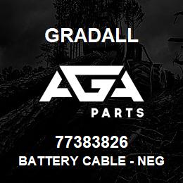 77383826 Gradall BATTERY CABLE - NEG 25 PC | AGA Parts