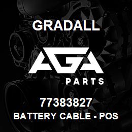 77383827 Gradall BATTERY CABLE - POS 25 PC | AGA Parts