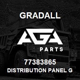 77383865 Gradall DISTRIBUTION PANEL G3WD 100PC | AGA Parts