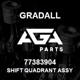 77383904 Gradall SHIFT QUADRANT ASSY PER DWG - | AGA Parts