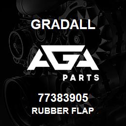 77383905 Gradall RUBBER FLAP | AGA Parts