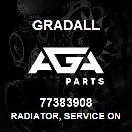 77383908 Gradall RADIATOR, SERVICE ONLY | AGA Parts