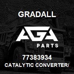 77383934 Gradall CATALYTIC CONVERTER/ MUFFLER | AGA Parts