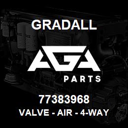 77383968 Gradall VALVE - AIR - 4-WAY | AGA Parts