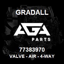 77383970 Gradall VALVE - AIR - 4-WAY | AGA Parts