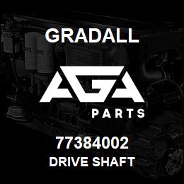 77384002 Gradall DRIVE SHAFT | AGA Parts