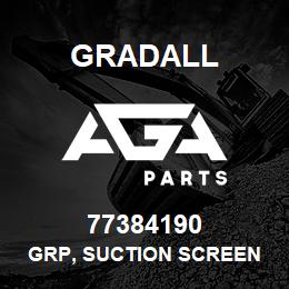 77384190 Gradall GRP, SUCTION SCREEN | AGA Parts