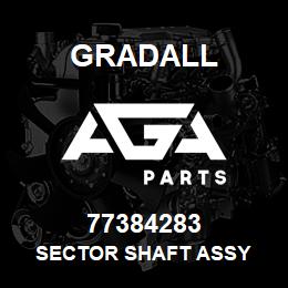 77384283 Gradall SECTOR SHAFT ASSY | AGA Parts