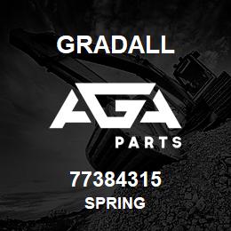 77384315 Gradall SPRING | AGA Parts