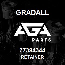 77384344 Gradall RETAINER | AGA Parts