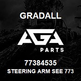 77384535 Gradall STEERING ARM SEE 77384529 | AGA Parts