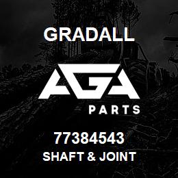 77384543 Gradall SHAFT & JOINT | AGA Parts