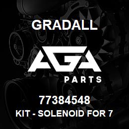 77384548 Gradall KIT - SOLENOID FOR 7738-3549 & | AGA Parts