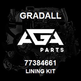 77384661 Gradall LINING KIT | AGA Parts