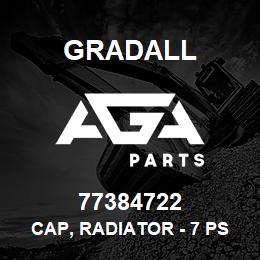 77384722 Gradall CAP, RADIATOR - 7 PSI | AGA Parts