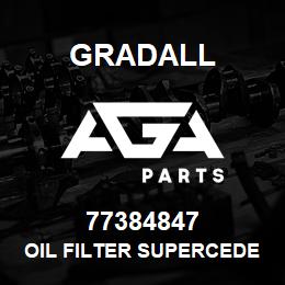 77384847 Gradall OIL FILTER SUPERCEDES LF3729 | AGA Parts