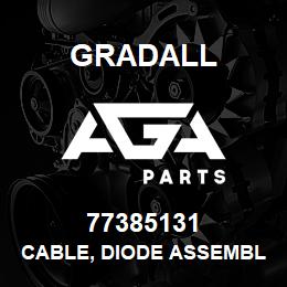 77385131 Gradall CABLE, DIODE ASSEMBLY | AGA Parts