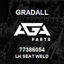 77386054 Gradall LH SEAT WELD | AGA Parts